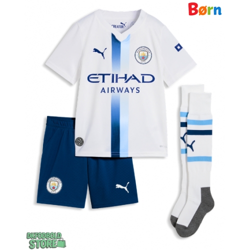 Manchester City Josko Gvardiol #24 Replika Babytøj Tredje sæt Børn 2026-27 Kortærmet (+ Korte bukser)